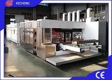 Corrugated Carton Box Flexo Folder Gluer Machine Inline Top Printing Automatic