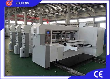 3 Color Top Printing Computerised Printing Machine For Corrugated Carton